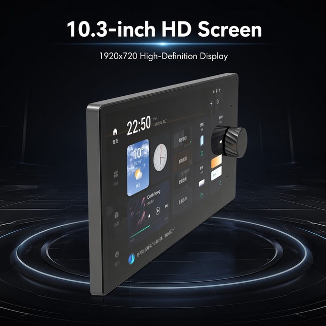 Intelligent Central Control Screen Tuya Smart Home Control Built-in Zigbee for Wi-Fi Gateways 10-Inch Touchscreen App