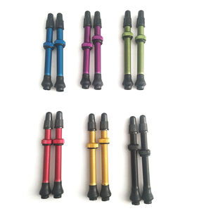 FR14 Small Raised round rubber base Bicycle <b>Tubeless</b> <b>Valve</b> Aluminum Alloy Bicycle Accessories - Product Image 3