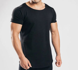 <b>Black</b> Color Custom Design Muscle Fit Sport Wear Gym Fitness <b>Short</b> <b>Sleeve</b> T <b>Shirt</b> <b>Men</b> Tee - Product Image 6