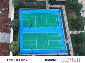 Revêtement de sol sportif temporaire en PP emboîtable pour terrains de badminton intérieurs et extérieurs, idéal pour les événements - <span class=keywords><strong>Espagne</strong></span> - Product Image 5