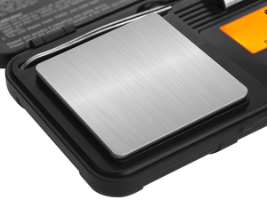 पोर्टेबल डिजिटल इलेक्ट्रॉनिक्स वजनी तराजू 200 ग्राम/0.01 ग्राम क्षमता पॉकेट स्केल बैटरी पावर स्रोत डिजिटल डिस्प्ले के साथ - Product Image 4