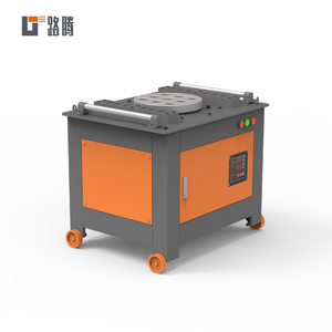 Luteng Hot Bán Hướng dẫn sử dụng và đầy đủ tự động 360 độ Vòng thanh thép Thanh Cốt thép stirrup Bender Máy uốn - Product Image 1