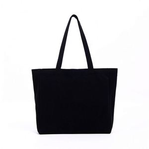 Cotton Logo Promotional Reusable Shopping Double Handle Beach <b>Canvas</b> Tote <b>Bag</b> - Product Image 1