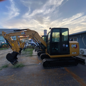 Cat305.5e Sử Dụng Excatator Bán Động Cơ Xi Lanh Điện Xây Dựng Động Cơ Mát Bagger Nhỏ Nhất Bơm - Product Image 1