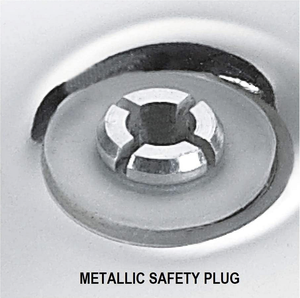 Olla a Presión Profesional de Acero Inoxidable de Gran Capacidad con Exterior Antiadherente y Construcción a Prueba de Explosiones - Product Image 5