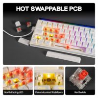 AJAZZ NK68 Wired Gaming Keyboard with Lightbox for Laptop Wholesale Prices Comprar En Line Abroad Shopping Sites Ajazz Supplier