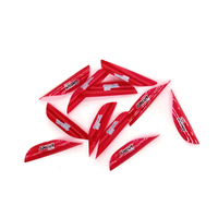 Decut – composants de flèche colorés de 1 à 3/4 pouces, aubes de rotation pour tir à l'arc 0.165 pouces