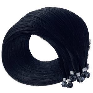 Extensions de cheveux russes de haute qualité, cheveux humains bruts non traités, pointes plates invisibles sans couture, cheveux lisses et ondulés - Product Image 4