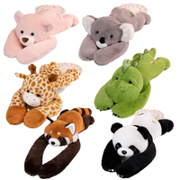 Peluche lestée Animal Crossing : Renard, raton laveur, paresseux – Jouets en peluche au design mignon, super doux en coton PP, coussin anti-stress