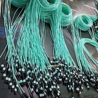 OM3 8 Noyaux MPO à 8xLC Câble MPO-8LC Câble MPO-LC Cordon de Raccordement En Fiber Optique