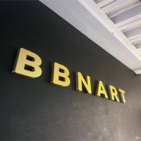 DakeSign Factory Wholesale Custom 3D Stainless Steel Letter Sign IP65 Waterproof High End Car Taxi Park Commercial Signboard