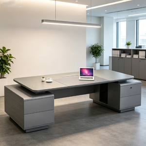 2. Escritorio de Oficina de Grado Comercial para <span class=keywords><strong>Abogados</strong></span>, Escritorio de Oficina Resistente con Almacenamiento para Espacios de Trabajo Legales y Oficinas de <span class=keywords><strong>Abogados</strong></span> Corporativos - Product Image 1