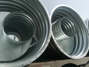 Ống kim loại sóng ống cống CMP được sử dụng để thoát nước đường - Product Image 4