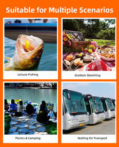 Nuevo Producto: Taburete Plegable Compacto y Ligero para Acampar, Pescar, Hacer Senderismo, Jardinería, Caminatas al Aire Libre - Product Image 5