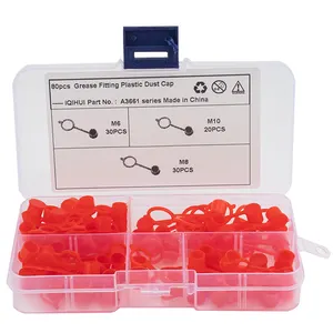 Cubierta antipolvo para pezón de engrase M6, M8, M10, BAJUTU, para aceite, pezón/Shopify,Ebay, superventas, 80 Uds. - Product Image 2