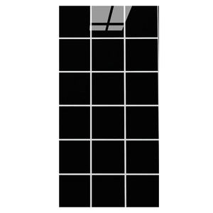 עיצוב מודרני 30*60 ס "מ דבק עצמי קרמיקה קיר אריחי טפט מדבקה 3D לבן לבן מדבקת קיר - Product Image 4