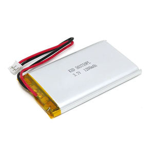 Baterai Lithium Ion polimer Battery 1100mAh 3.7V 1200mAh 3.7V LiPo PL 503759 baterai dengan JST-PH <span class=keywords><strong>2</strong></span>-pin konektor 2mm - Product Image 1
