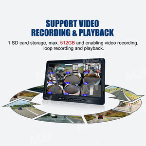 Mcy 10.1inch 360 độ chim xem hệ thống 8CH máy ảnh 360 ADAS DMS BSD 4 gam Wifi cho xe tải - Product Image 5