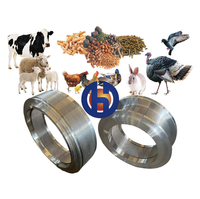 Machine de granulation de granulés pour aliments animaux, machine à granulés robuste à matrice annulaire pour la transformation des aliments et du fumier de poulet