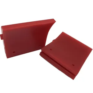 Hochwertige verschleißfeste Polyurethan-Gummiblöcke rotes Pu-Polyurethan-Blockmatte