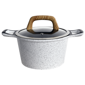 Juego de Utensilios de Cocina de Granito Fundido a Presión de Aluminio, Ollas y Sartenes con Revestimiento Antiadherente de Mármol, Sartenes Antiadherentes - Product Image 3