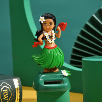 Hot new Hawaii solaire herbe jupe bobble siège social décoration intérieure fournitures bobbleheads fournitures intérieures voiture transfrontalière