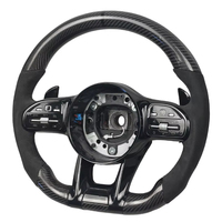 Accessoires de volant de voiture pour Mercedes-Benz Classe S W221 W219 S500 S280 S300 S350 S400 S600 Volant en fibre de carbone