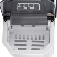 Machine à glaçons portable de comptoir avec fonction autonettoyante, machine à glaçons en forme de balle, mini-machine à glaçons pour la maison, les bars commerciaux