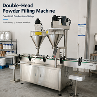 Macchina Automatica per il Confezionamento di Polveri in Acciaio Inox, per Latte, Spezie, Caffè, Farina, con Schermo Touch PLC