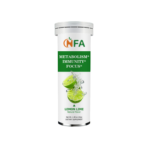Factory Direct Lemon <b>Lime</b> Natural Flavor Effervescent Tablets With Vitamin B12 Boosts Metabolic Rate Enhances Immunity - Product Image 1