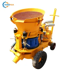 Tường Shotcrete Phun Máy Chịu Lửa Đường Sắt Xây Dựng Vữa Điện Diesel Driven Chống Nổ Shotcrete Máy