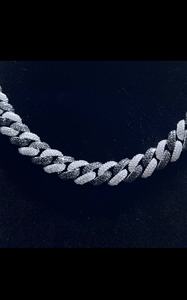 Iced Out Moissanite <b>Pendant</b> <b>Necklace</b> for <b>Men</b> Luxury 925 Sterling <b>Silver</b> Hip Hop Jewelry Stylish Diamond Chain Gift - Product Image 6