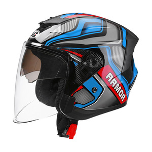 Casco de Motocicleta Económico con Certificación DOT, Modelo 2026, Casco Integral con Doble Visera para Hombre y Mujer - Product Image 4