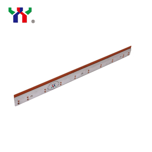 Lame de nettoyage pour presse d'impression GTO52 508x40x0.6mm 3 trous - Lame de nettoyage haute performance pour Heidelberg - Product Image 5