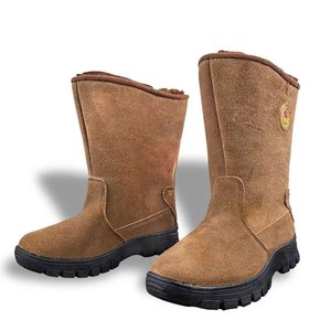 Botas de Nieve de Lana para Hombre, de Caña Alta, con Suela de Goma Gruesa Antideslizante, Cálidas para Invierno - Product Image 3