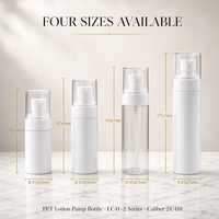 Bouteille pompe à lotion en PET recyclé (OEM disponible) 120ml 150ml – Écologique, rechargeable, vente en gros
