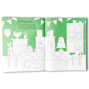 Service d'impression d'autocollants personnalisés 15 livres de conception d'autocollants pour enfants livre d'autocollants jouet d'apprentissage préscolaire livre d'autocollants éducatifs - Product Image 5