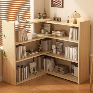 Armario moderno de madera para juguetes y librería para libros infantiles archivadores para sala de estar