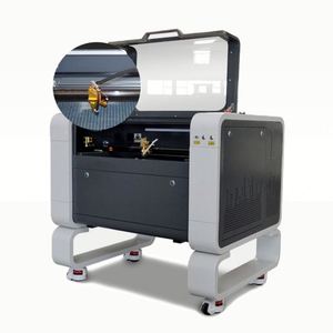 Sihao China เครื่องตัดและแกะสลักด้วยเลเซอร์4060 CO2สำหรับแกะสลักหินแกะสลักกระดาษไม้ยางพารา - Product Image 1