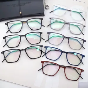 CS6554 High Pure Titanium with nylon Optical Frame Good Quality Glasses For Men And Women Titan Eyewear Frames