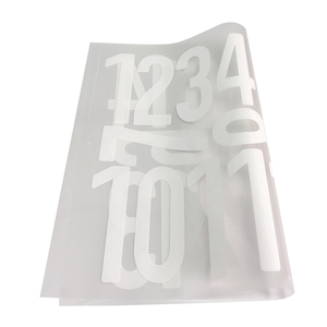 High Quality Washable Football Jersey Numbers Label Custom Heat <strong>Transfer</strong> Printing <strong>Iron</strong> <strong>on</strong> <strong>Transfer</strong> Flat and Tagless for Garment - Product Image 1