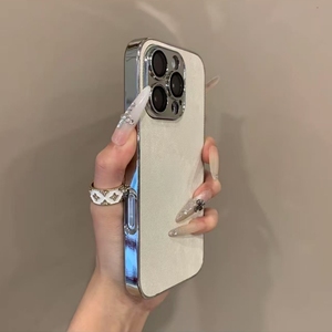 Custodia per telefono Fashion Business con placcatura e fori precisi per <span class=keywords><strong>iPhone</strong></span> 17 Air 16 15 14 13 12 Pro <span class=keywords><strong>11</strong></span>, protezione antiurto completa per la fotocamera - Product Image 6
