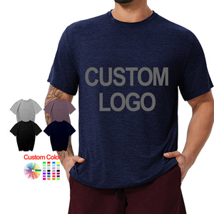 Tùy Chỉnh In Người Đàn Ông Của Đồng Bằng Trống Thăng Hoa 100% Polyester Áo Thun Thể Thao Phòng Tập Thể Dục Chạy Nhanh Chóng Phù Hợp Thoáng Khí Người Đàn Ông T Áo Sơ Mi - Product Image 1