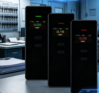 Airsense A5, détecteur numérique professionnel très vendu, testeur d'alcoolémie portable, capteur semi-conducteur, batterie au lithium, rapide