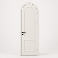 Porte de salle de bain arquée étanche |   Porte intérieure composite, bordure scellée PUR, taille personnalisée, garantie de 2 ans