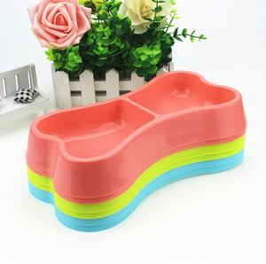 ชามอาหารสัตว์เลี้ยงรูปกระดูกสำหรับแมวและสุนัข ชามคู่ - Product Image 6