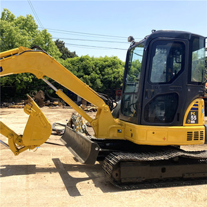 Mini-excavatrice Komatsu Pc55mr d'occasion, 5 tonnes, excavatrice hydraulique sur chenilles Komatsu à vendre - Product Image 4
