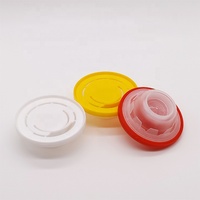 Bouchons à bec verseur en plastique PE de 57 mm et 60 mm, couleur personnalisée, pour emballages de seaux de peinture et de lubrifiants
