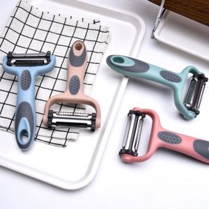 Utensilio de Cocina Multifuncional 3 en 1, Pelador de Frutas y Verduras con Cuchillas de Acero Inoxidable, Gran Venta - Product Image 2