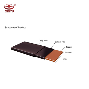 Cable Magnético de Cobre Plano Esmaltado para Equipos Eléctricos, Clase 155/180/200/220, 600V, IEC, <span class=keywords><strong>Conductor</strong></span> Sólido - Product Image 2